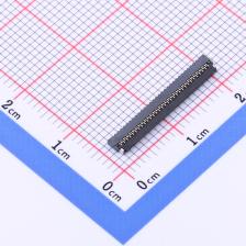 0.3K-QX-61PWB FFC/FPC连接器 0.3mm P数:61 翻盖式 下接