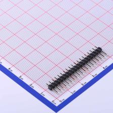 X6511WV-19H-C30D60 排针 2.54mm 1x19P 直插 方针 高镀金 抗氧化