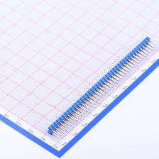 S108500003 排针 2.54mm 2x40P 直插 方针 金红色胶材质PBT