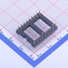 X5621WV-2x09-C1524D1220 IC插座 2.54mm P数:18