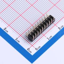 CS-1126WR-2*10(L7.5-11.5H4.0) 排针 PH2.0 H4.0 90度 2*10P L7.