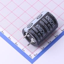 CD2931000UF100V167 牛角型电解电容 1000uF ±20% 100V