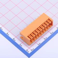 KF2EDGEVC-3.5-2*10P 插拔式接线端子 板端/插座-闭口 3.5mm 排数