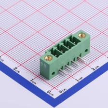1827884 插拔式接线端子 板端/插座-闭口 3.81mm 排数:1 每排P数: