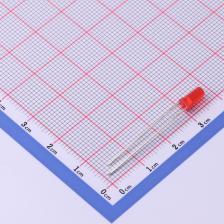 L-3N4ID 发光二极管/LED φ3平头圆柱形红色