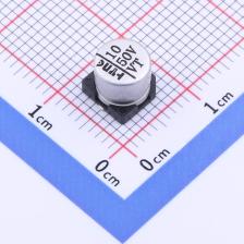HY1H100MC063054MEO 贴片型铝电解电容 10uF ±20% 50V