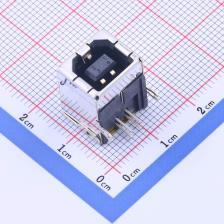 61729-1011BLF USB连接器 Type-B 母座 弯插