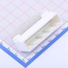 K1318384WR-2 汽车连接器 汽车连接器插座2.2mm间距,双排白色40PI