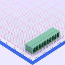 DB2EVC-3.5-10P-GN 插拔式接线端子 板端/插座-闭口 3.5mm 排数:1