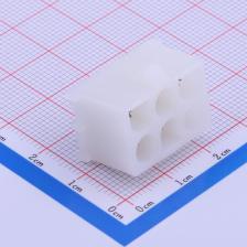 350431-1 线对板/线对线连接器 6.35mm 3x2P