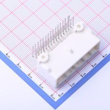 K1318745WR-2 汽车连接器 汽车连接器插座2.2mm间距,双排白色32PI