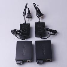 XFC711AB 电线电缆和配件 百兆单模单纤光纤收发器≤20KM 1对装