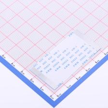 JS05A-50P-050-4-8 FFC/FPC连接线 FFC排线 0.5mm 50P 总长 50mm