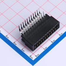 ER22BGFBK 金手指连接器 EDGE SLOT 2.54mm P数:22