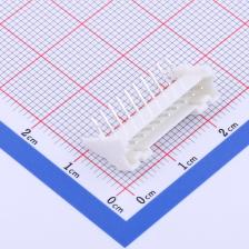 X2000WR-10A-PTSN 线对板/线对线连接器 2mm 1x10P 弯插 带扣 K脚