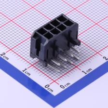 430450802 线对板/线对线连接器 3mm 2x4P 弯插