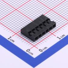 HX20011-6Y 压线端子胶壳 2mm 1x6P 黑色