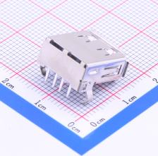 901-112A1011D10110 USB连接器 Type-A 母座