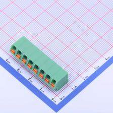 KF250NH-5.0-8P 弹簧式接线端子 5mm 每排P数:8 排数:1