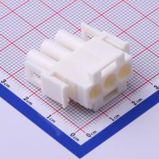 350766-4 压线端子胶壳 6.35mm 1x3P UL94V0