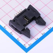 CS-1200WS-10(L16.0 短耳) IDC连接器(牛角/简牛) 2.54mm 每排P数