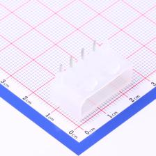 X5050WR-04S-N2SN 线对板/线对线连接器 5.08mm 1x4P 弯插 大4P带