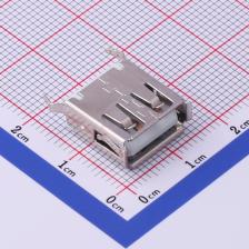 USB-255-BRYH137 USB连接器 Type-A 母座 直插