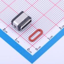 U262-061N-4BFC10 USB连接器 Type-C 母座 卧贴 （2件套）IPX6防