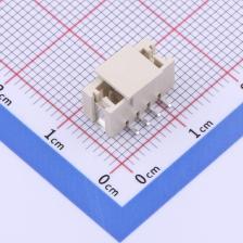 WAFER-PH2.0-4PLB 线对板/线对线连接器 2mm 1x4P 立贴 加盖