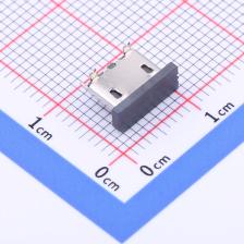 USB-MR-D-050 USB连接器 Micro-B 母座 立贴