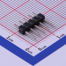 PZ254V-11-05P 排针 2.54mm 1x5P 直插 方针