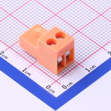 HT396K-3.96-2P 插拔式接线端子 插头 3.96mm 排数:1 每排P数:2