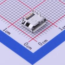 10103594-0001LF USB连接器 Micro-B 母座 卧贴
