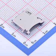XKTF-1152-1 SD卡连接器 自弹式 MicroSD卡(TF卡) 卡座
