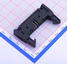 B-3100S20P-A110 IDC连接器(牛角/简牛) 2.54mm 每排P数:10 排数:
