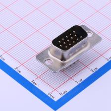 Z-SUBHPBM102A022 D-Sub/DVI/HDMI连接器 D-SUB HDP 15P 针 黑色