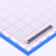 AFA01-S26FCC-00 FFC/FPC连接器 1mm P数:26 翻盖式 下接
