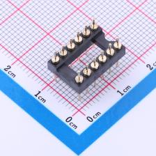 X5621WV-2x06-C762D1196-1196 IC插座 2.54mm P数:12