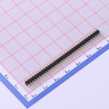 排针 C40D28 2mm 1x34P 方针 X4611WRS 卧贴 34I