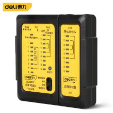 DL335102 万用表/电气测量仪表 网络测线仪RJ45+RJ11单头测试(黄)