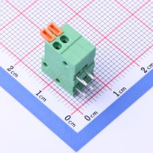 JL141R-25402GA1 弹簧式接线端子 2.54mm 每排P数:2 排数:1