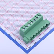 KF2EDGRKM-5.08-7P 插拔式接线端子 插头 5.08mm 排数:1 每排P数: