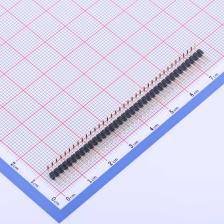 X4611WR-37I-C28D40 排针 2mm 1x37P 弯插 方针
