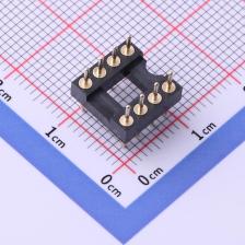 X5621WV-2x04-C762D1000-1000 IC插座 2.54mm P数:8