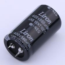 LKS2G561MR050K63B 牛角型电解电容 560uF ±20% 400V