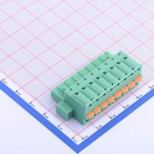 KF2EDGKDM-5.08-8P 插拔式接线端子 插头 5.08mm 排数:1 每排P数: