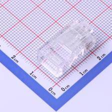 RC-8100 以太网连接器(RJ45 RJ11) [一整盒100个]CAT6 8P8C非屏蔽