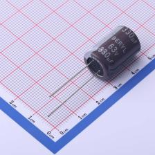 20D ±20% 1A3C 330uF 63V 直插铝电解电容 RC063M331LO13
