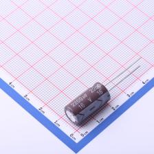 HY1C222M100200CD288 直插铝电解电容 2200uF ±20% 16V 500/袋