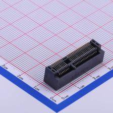 91304-80-052R2 金手指连接器 mPCI-E 0.8mm P数:52 镀金G/F